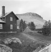 Pumphuset vid Kaisaniemi banvaktstuga 512, sedermera ombyggd till bostad.