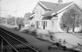 Stationen anlades 1873. Mellan 1968 och 1971 upphörde trafikplatsen helt.