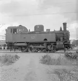 Ånglok SJ N 1301. Bilden är tagen på 1950 talet i Hagalund.
