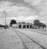 Motorvagnsgarage i Visby. Garaget finns inte längre.