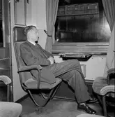 Resande i 2 klass kupe.