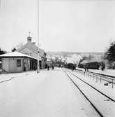 Rättviks järnvägsstation.