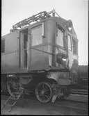 Älvsjöolyckan. Ellok SJ Ds 298