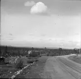 Lappland. Malmberget sett från Liikavaara.