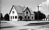 Hällevik järnvägsstation.