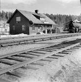 Kusfors järnvägsstation. SJ Mc 764.