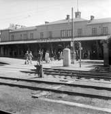 Norrköpings centralstation. Öppnad 3 juli 1866 och renoverades 1919.