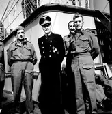 Krigsfångeutväxling i Trelleborg.