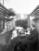 Interiörsbild av personvagn tillhörande Statens Järnvägar, SJ Bo8.