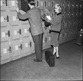 Förvaringsboxar på centralstation