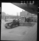 Ilgodsmagasinet Centralstationen.  Cö-behållare.