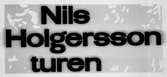 Nils Holgersson-teckningar för annons. Nils Holgersson turen.
