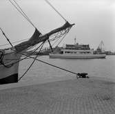 Kalmar hamn med Ölandsbåtarna.