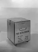 Statens Järnvägar, SJ Kb 1075. KÖLDBOX:  Väger 49 kg; Lastar 240 kg; Rymmer 0,165 m*.