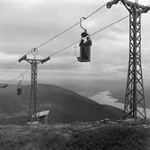 Åre linbana, sommar.