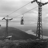 Åre linbana, sommar.