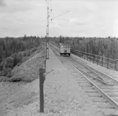 Statens Järnvägar, SJ Bm
Dressin på Byskeälv-bron.