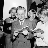 Utflyktståg med skolungdom.
Karlskrona - Malmö.