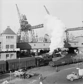 Vagnslaster Frihamnen. Göteborg.