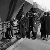 Visning av provmodeller, Mar- och Q12-vagnar.