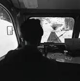 Järnvägsbygge, Morjärv - Kalix, spårarbete.