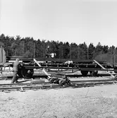 Trafikaktiebolaget Grängesberg - Oxelösunds Järnväg, TGOJ godsvagn 8664. SJ-skolan, Kurs i rälshantering, Ängelholm