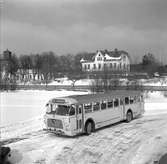 Statens Järnvägar, SJ buss 2646. Vägbuss, Volvo, typ B 627.