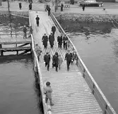 Kungabesöket på tågfärjan 