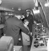 Kungabesöket på tågfärjan 