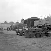 Transportutställning, S:t Eriksmässan. Statens Järnvägar SJ Q12, Lastbil A5961