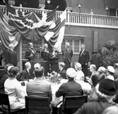 Gemensam avslutningslunch på Grand Hotel Royal.