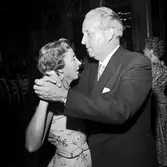 Järnvägsläkarekongressen  1958, dans på Grand Hotell.