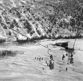 Åre fjäll- och linbana. Skidåkare