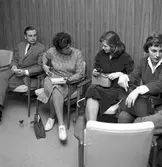 Statens Järnvägars Luciatåg, 1958. Intervju i TV-studio i Berlin