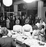 Staten Järnvägars Lucia, 1958, på resebyrå i Berlin