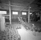 Statens Järnvägar, SJ Oe 84989. Godsvagnar lastas vid fosfatfabrik i Norrköping