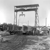 Lastning med bockkran