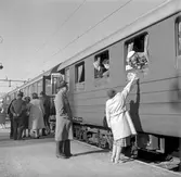 Resande på plattform