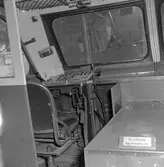 Statens Järnvägar, SJ Yo1s. Förarplats.