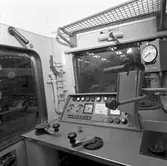 Statens Järnvägar, SJ X0a6  förarhytt  Sydvästen.