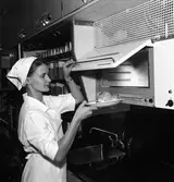 Statens Järnvägar, SJ Rb02, Mikrovågsugn