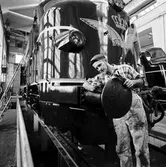 Loktillverkning på Nydqvist & Holm AB, NOHAB. DSB My 1151