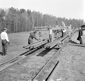 SJ-skolan. Kurs i rälshantering. Rälsvagn