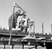 SJ-skolan. Kurs i rälshantering. Spårslip