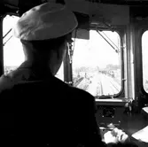 Bangårdsombyggnad. SJ YB0a7 977