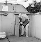 Filminspelning, Göteborg-Stockholm, 11-13 juli. Specialvagn av tyskt ursprung