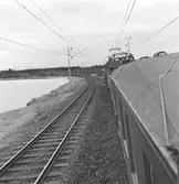 Filminspelning, Göteborg-Stockholm, 11-13 juli. Specialvagn av tyskt ursprung