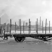 Statens Järnvägar, SJ O 72523. Svenska Cellulosa AB, Ortviken, Sundsvall