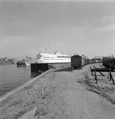 M/S Trelleborg, exteriörer, i färjeläge