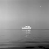 M/S Trelleborg, exteriörer, i färjeläge